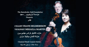 Concierto Mihaela Martin y Frans Helmerson en Ramala