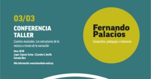 Conferencia-Taller con Fernando Palacios – 3 de marzo