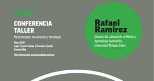 Conferencia-Taller con Rafael Ramírez – 17 de febrero