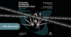 Black Friday: 15% de descuento en los conciertos de la Orquesta Fundación Barenboim-Said